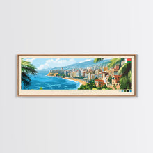 Load image into Gallery viewer, Antananarivo, Madagascar Panoramic Travel Poster Canvas Print, Antananarivo, Madagascar Painting, Madagascar Art, Antananarivo Panoramic Travel Art, Travel Painting