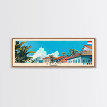 Load image into Gallery viewer, Batam, Indonesia Panoramic Canvas Print, Batam, Indonesia Painting, Indonesia Art, Batam Travel Poster, Travel Art, Vacation Gift