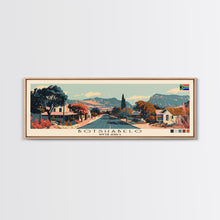 Load image into Gallery viewer, Botshabelo, South Africa Panoramic Canvas Print, Botshabelo, South Africa Painting, South Africa Art, Botshabelo Travel Poster, Travel Art, Guest Room Painting