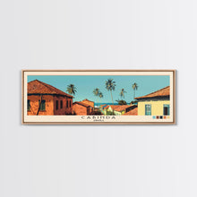 Carregar imagem no visualizador da galeria, Cabinda, Angola Panoramic Canvas Print, Cabinda, Angola Painting, Angola Art, Cabinda Travel Poster, Travel Art, Vacation Gift