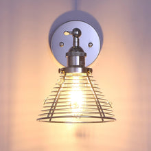 Carregar imagem no visualizador da galeria, 1-Light Modern Silver Wall Scone Light