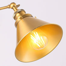Carregar imagem no visualizador da galeria, 1-Light Rhem Brass Wall Sconce Light
