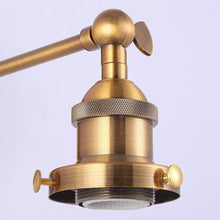 Carregar imagem no visualizador da galeria, 1-Light Traditional Rattan Golden Wall Sconce Light
