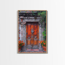 Load image into Gallery viewer, Change345 Colorful Indian Architecture Canvas Print, Traditional Art if India, Photography Print, Indian Wall Art, Living Room Decor