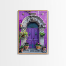Cargar imagen en el visor de la galería, Change45 Architecture Print, 19th Century Architecture Photography, Mexico City Wall Art, Wood Framed Canvas Print