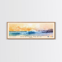 Load image into Gallery viewer, Boston Beach, Jamaica Watercolor Beach Print, Vacation Gift, Jamaica Wall Art, Beach Painting, Beach Decor, Beach Painting