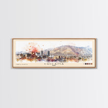 Load image into Gallery viewer, Chicama, Peru Watercolor Beach Print, Vacation Gift, Peru Wall Art, Beach Painting, Beach Decor, Beach Painting