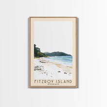 Load image into Gallery viewer, Fitzroy Island, Australia Watercolor Beach Print, Vacation Gift, Australia Wall Art, Beach Painting, Beach Decor, Beach Painting