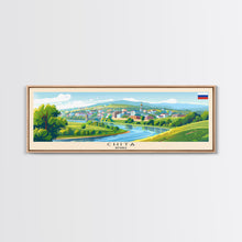 Cargar imagen en el visor de la galería, Chita Russia Travel Print Wall Art, Panoramic City Art, Travel Art, Wall Decor, Vacation Gift, Framed Canvas Print Or Metal Art