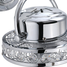 Load image into Gallery viewer, 10" Modern Black Small Ceiling Fan with Pull Chain