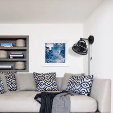 Load image into Gallery viewer, 10" Modern Black Small Ceiling Fan with Pull Chain