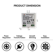 Carregar imagem no visualizador da galeria, 100-240V AC - 6-12V DC | 3W Constant Current LED Drivers