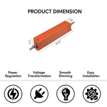 Carregar imagem no visualizador da galeria, 100-277V AC - 12-48V DC | 12W LED Emergency Driver