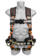 Load image into Gallery viewer, Frontline 100RCTB Combat Reflective Construction Full Body Harness with Tongue Buckle Legs and Trauma Straps S