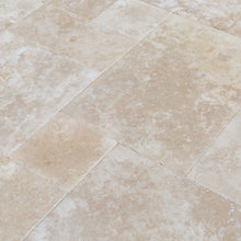 Load image into Gallery viewer, Denizli Beige Antique Pattern Travertine Tile - Full Truckload