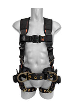 Load image into Gallery viewer, Frontline 100CTB Combat Construction Full Body Harness with Tongue Buckle Legs and Trauma Straps 3X/4X