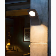 Load image into Gallery viewer, Creative Black Outdoor Waterproof LED Wall Lamp For Balcony, Courtyard, Porch