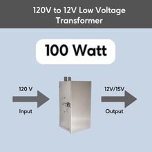 Carregar imagem no visualizador da galeria, 100W Multi-Tap Low Voltage Transformer | 12 - 15V