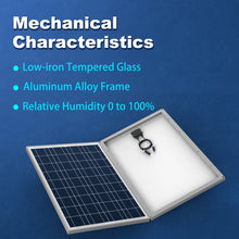 Carregar imagem no visualizador da galeria, ACOPOWER 100 Watt Poly Solar Panel