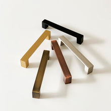 Load image into Gallery viewer, Gabrielle Solid Brass Drawer Pull - 7.625 Inch Centers