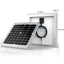 Carregar imagem no visualizador da galeria, 10 Watt 12 Volt Monocrystalline Solar Panel