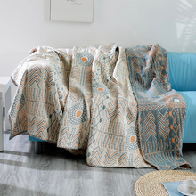 Load image into Gallery viewer, Boho Aztec Throw Blanket