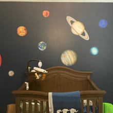 Cargar imagen en el visor de la galería, Solar System Wall Stickers Set