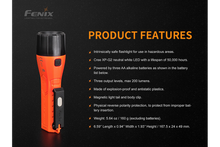 Carregar imagem no visualizador da galeria, Fenix WF11E Intrinsically Safe Flashlight