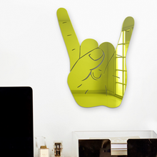 Carregar imagem no visualizador da galeria, Rock On Hand Silhouette Mirror