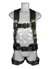 Carregar imagem no visualizador da galeria, Frontline 110CTB-CF Camouflage Full Body Harness with Aluminum Hardware and Suspension Trauma Straps S