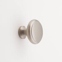 Load image into Gallery viewer, Elizabeth Solid Brass Cabinet Knob with Base - 1.5"