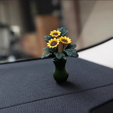 Carregar imagem no visualizador da galeria, Mini Sunflower Car Vase