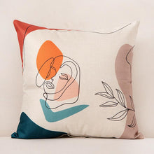 Carregar imagem no visualizador da galeria, Abstract Face Cushion Covers