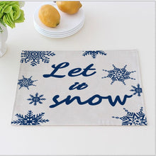 Carregar imagem no visualizador da galeria, Winter Time Dinner Mats