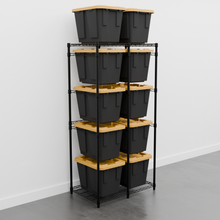 Carregar imagem no visualizador da galeria, 12 Gallon Storage Bin Rack with Bins