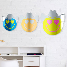 Load image into Gallery viewer, Happy Face with Cowboy Hat and Heart Eyes