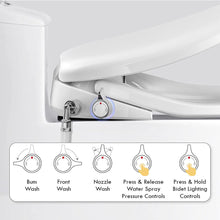 Carregar imagem no visualizador da galeria, BUTT BUDDY Suite - Smart Bidet Toilet Seat Attachment (Cool & Warm Water Sprayer, Air Dryer & Heated Seat )