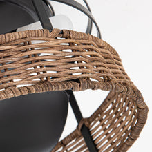 Carregar imagem no visualizador da galeria, 13" Farmhouse Flush Mount Reversible Ceiling Fan with Lighting and Remote Control