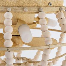 Carregar imagem no visualizador da galeria, 13" Farmhouse DC Motor Flush Mount Reversible Ceiling Fan with Lighting and Remote Control