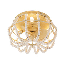 Carregar imagem no visualizador da galeria, 13" Farmhouse DC Motor Flush Mount Reversible Ceiling Fan with Lighting and Remote Control