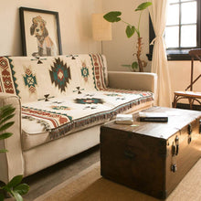 Load image into Gallery viewer, Geometric Aztec Blanket