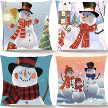 Carregar imagem no visualizador da galeria, Snow Family Cushion Covers