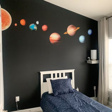 Cargar imagen en el visor de la galería, Solar System Wall Stickers Set