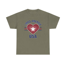 Load image into Gallery viewer, "I Miss America" Heart Unisex Heavy Cotton Tee