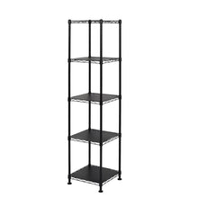 Load image into Gallery viewer, 14" x 14" x 60" 5-Tier Wire Rack