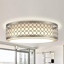 Carregar imagem no visualizador da galeria, 15" Modern LED Flush Mount Lighting