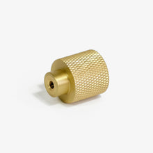 Cargar imagen en el visor de la galería, Molino Solid Brass Knurled Knob
