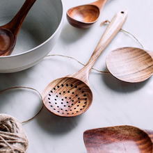 Carregar imagem no visualizador da galeria, Wooden Utensils Set