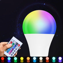Carregar imagem no visualizador da galeria, 16-Color Changing LED Dimmer Bulb with Remote Control