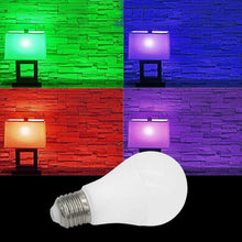 Carregar imagem no visualizador da galeria, 16-Color Changing LED Dimmer Bulb with Remote Control